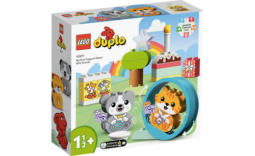 LEGO® DUPLO® 10977 My First Puppy & Kitten With Sounds