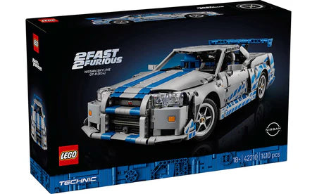 LEGO® Technic 42210 2 Fast 2 Furious Nissan Skyline GT-R (R34) Car