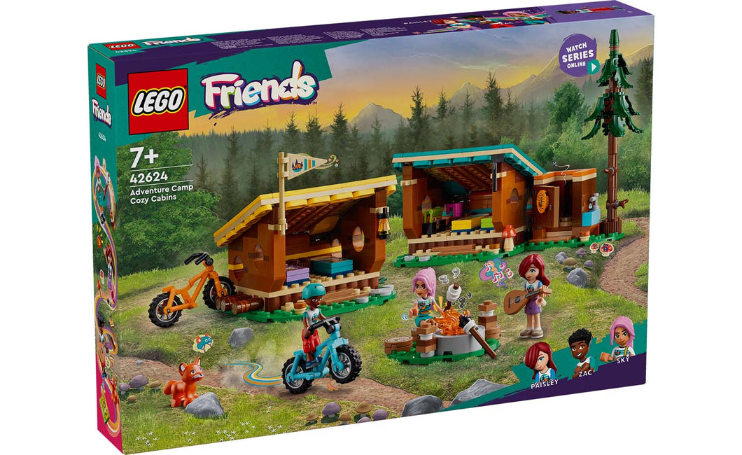 LEGO® Friends 42624 Adventure Camp Cosy Cabins
