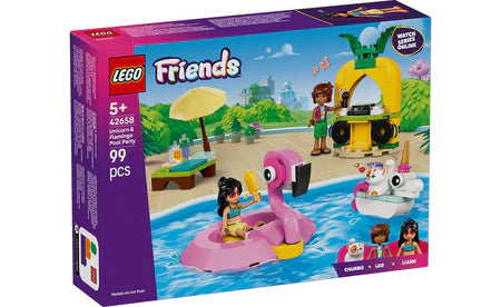 LEGO® Friends 42658 Unicorn & Flamingo Pool Party
