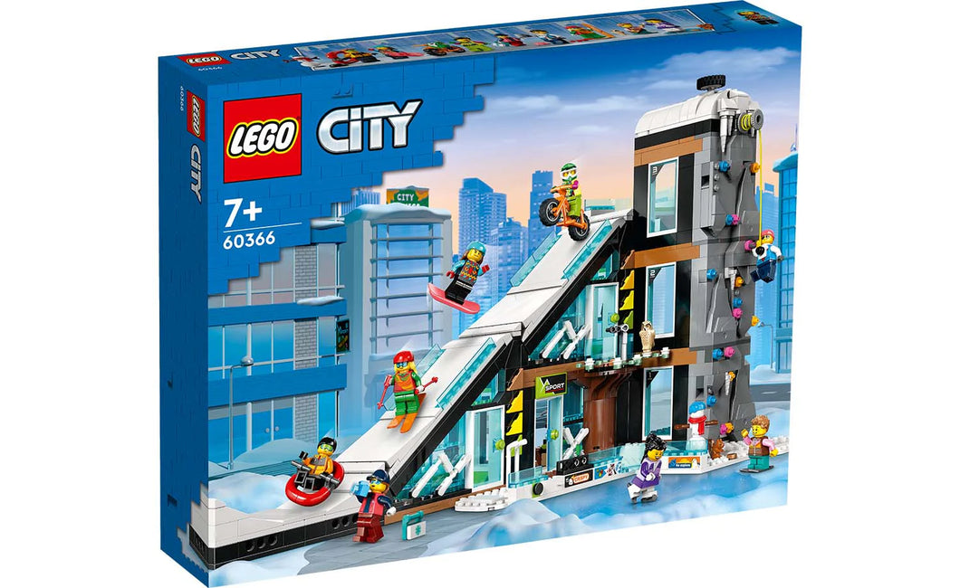 LEGO® City 60366 Ski and Climbing Centre