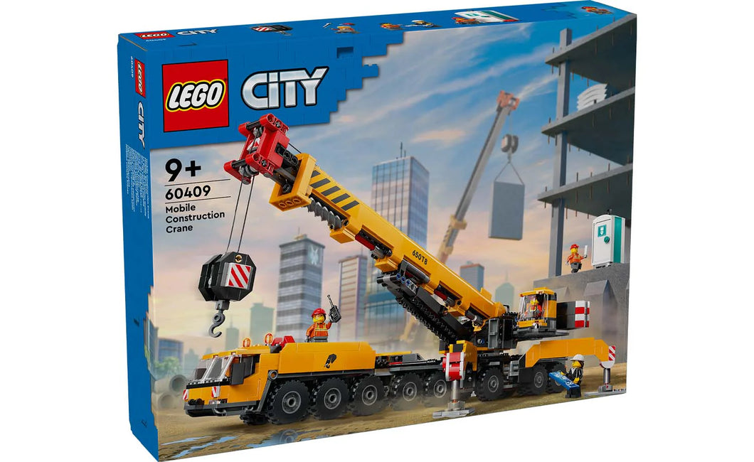 LEGO® CITY 60409 Yellow Mobile Construction Crane