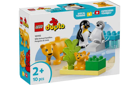 LEGO® DUPLO® 10442 Wild Animal Families: Penguins & Lions