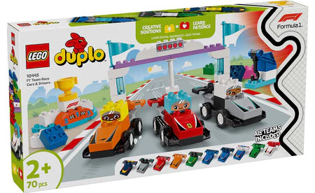 LEGO® DUPLO® 10445 F1® Team Race Cars & Drivers