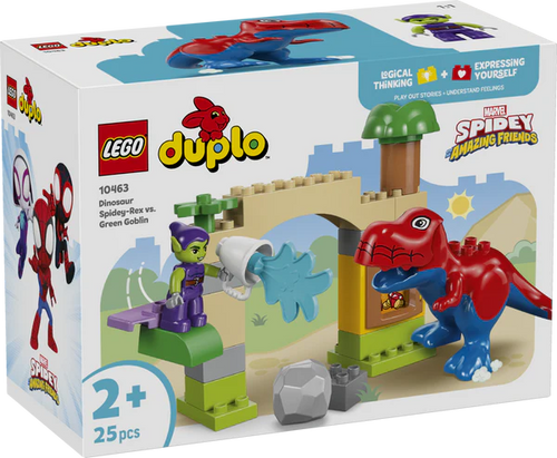 LEGO® DUPLO® 10463 Dinosaur Spidey-Rex vs. Green Goblin