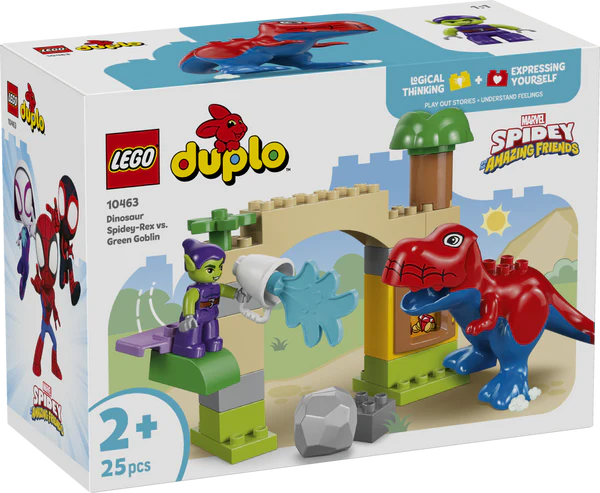 LEGO® DUPLO® 10463 Dinosaur Spidey-Rex vs. Green Goblin