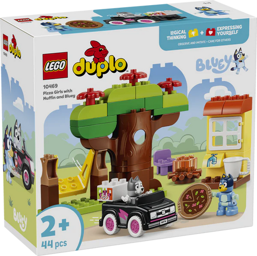 LEGO® 10469 DUPLO® Pizza Girls with Muffin and Bluey