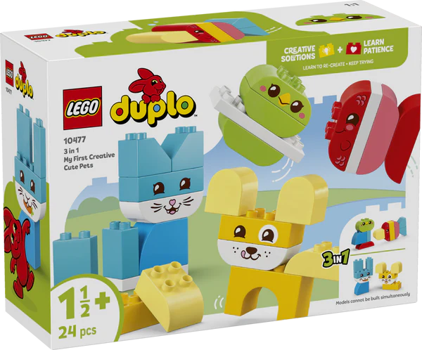 LEGO® DUPLO® 10477 3in1 Creative Cute Pets