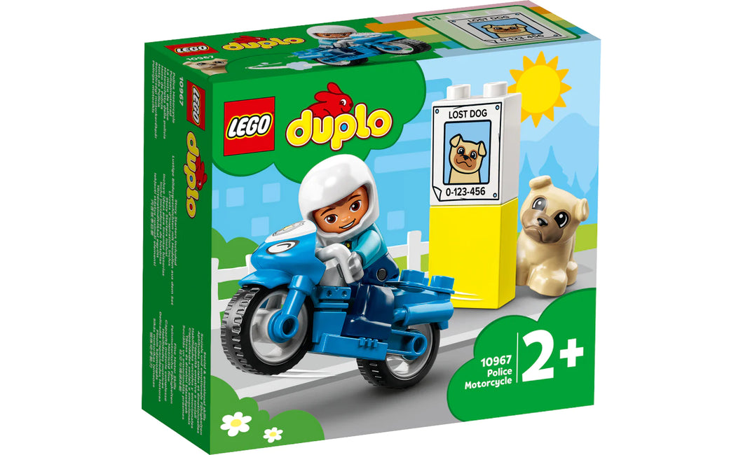 LEGO® DUPLO® 10967 Rescue Police Motorcycle