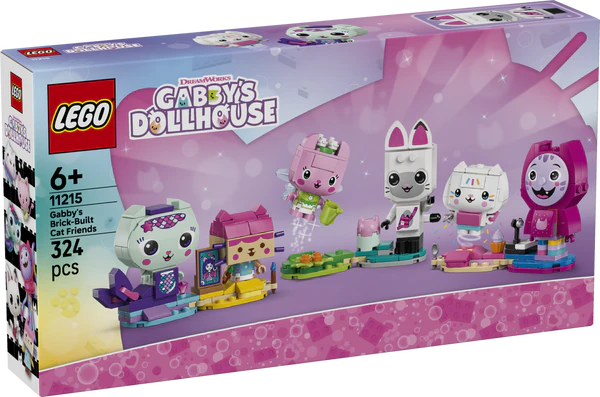 LEGO® Gabby's Dollhouse 11215 Gabby's Brick-Built Cat Friends