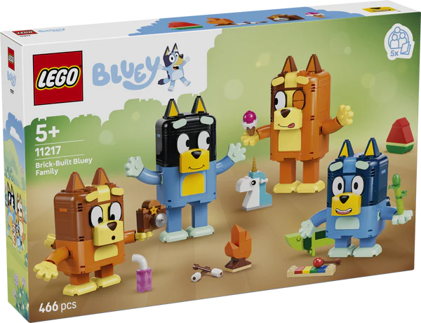 LEGO® 11217 Bluey Brick-Built Bluey Family
