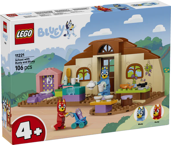 LEGO® 11221 Bluey School with Rusty and Bluey