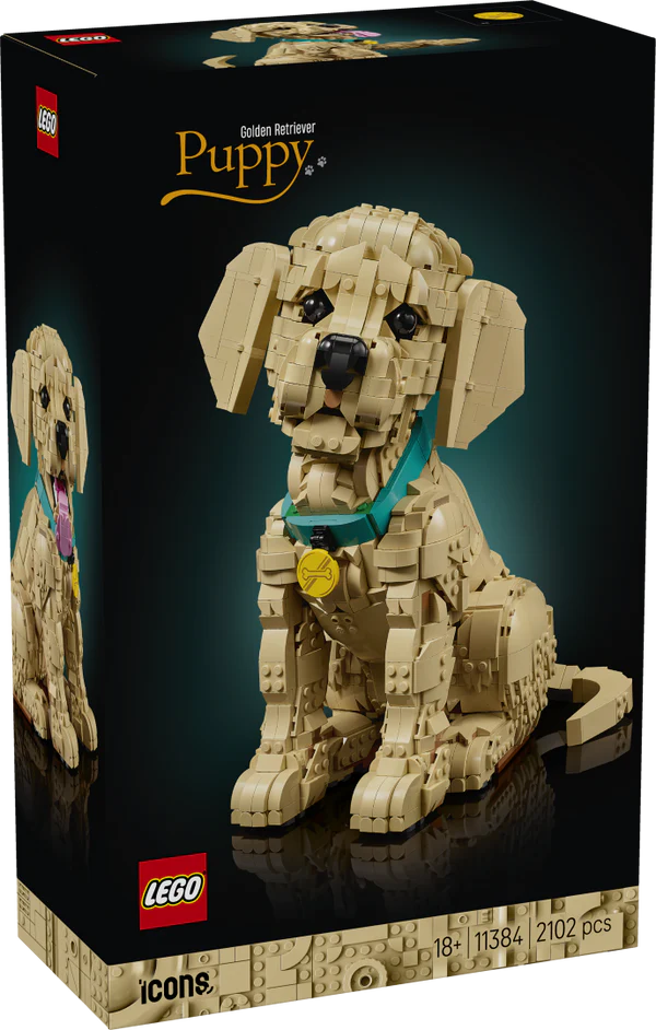 LEGO® ICONS™ 11384 Golden Retriever Puppy