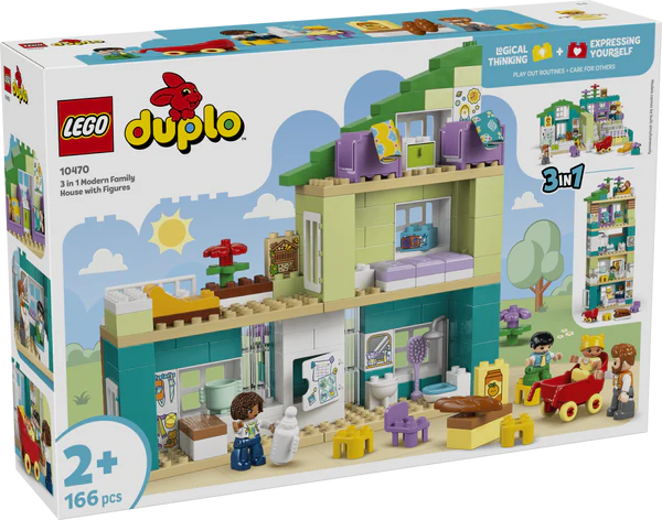 LEGO® DUPLO® 10470 3in1 Modern Family House with Figures