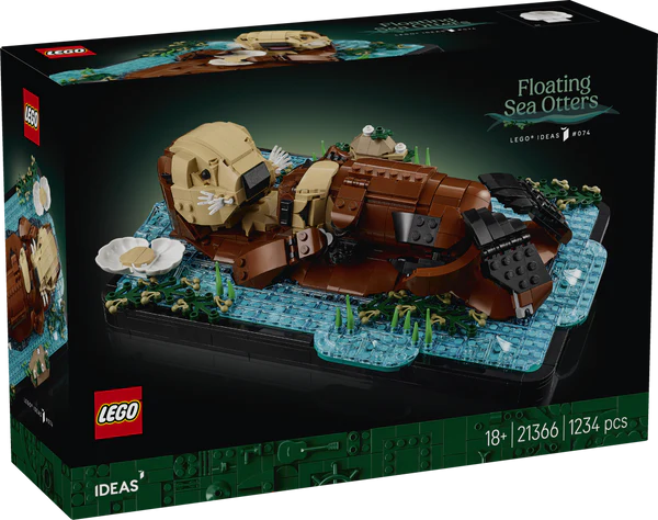 LEGO® Ideas 21366 Floating Sea Otters