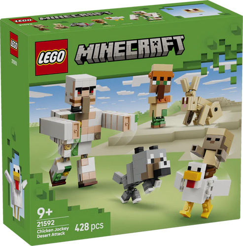 LEGO® 21592 Minecraft® Chicken Jockey Desert Attack