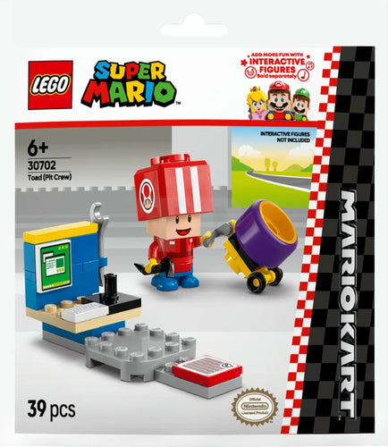 LEGO® 30702 Mario Kart™ – Toad (Pit Crew)