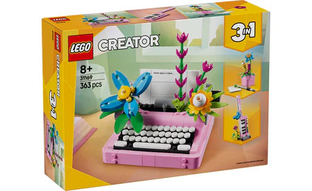 LEGO® Creator 31169 3-in-1 Typewriter with Flowers