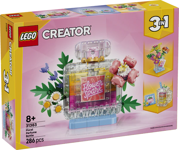 LEGO® 31383 Creator 3-in-1 Floral Decor Perfume Bottle