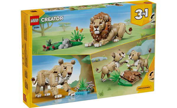 LEGO® 31386 Creator 3-in-1 Wild Animals: Majestic Lion