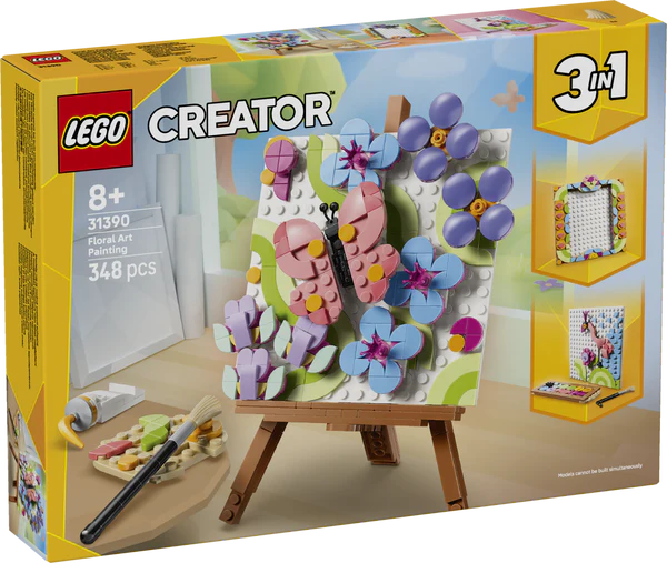 LEGO® 31390 Creator 3-in-1 Floral Art Decor Painting