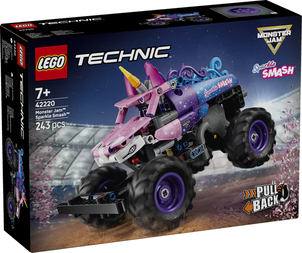LEGO® Technic Monster Jam™ 42220 Sparkle Smash™ Pull-Back