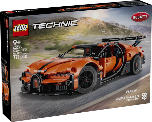 LEGO® Technic 42222 Bugatti Chiron Pur Sport Hypercar
