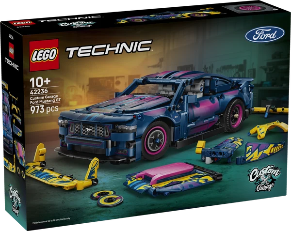 LEGO® Technic 42236  Custom Garage Ford Mustang GT Car