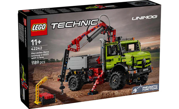 LEGO® 42242 Technic Mercedes-Benz Unimog U 5023 with Crane