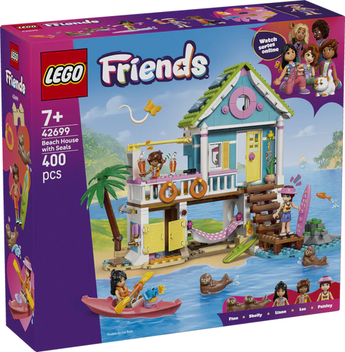 LEGO® Friends 42699 Beach House with Seals