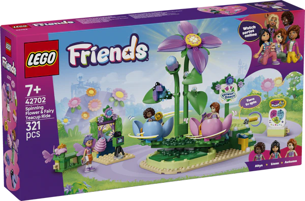 LEGO® 42702 Friends Spinning Flower & Fairy Teacup Ride