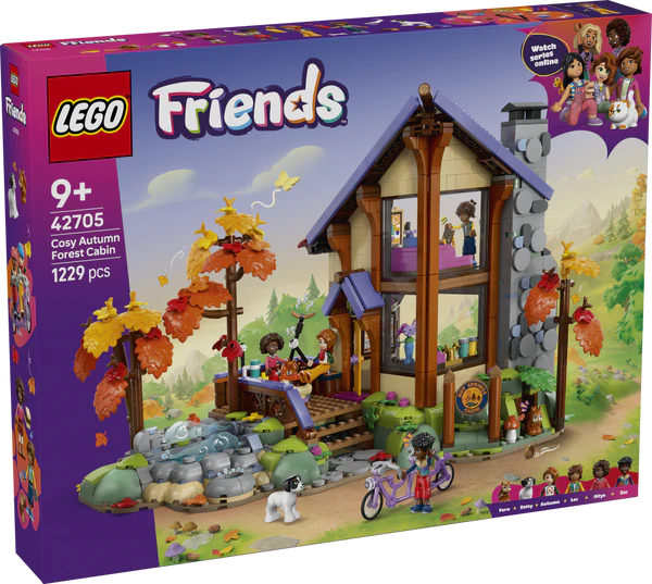 LEGO® 42705  Friends Cozy Fall Forest Cabin