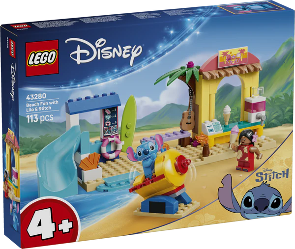 LEGO® 43280 Disney™ Beach Fun with Lilo & Stitch