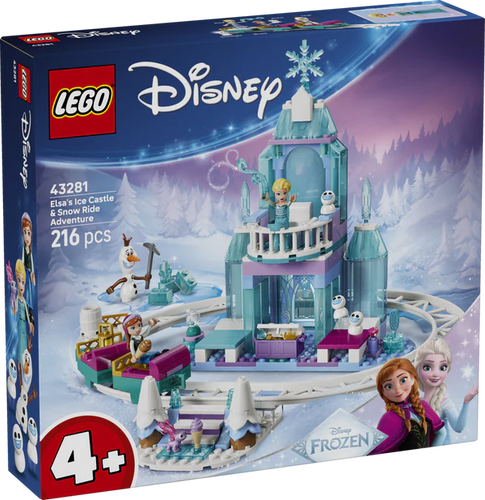 LEGO® Disney™ 43281 Elsa's Ice Castle & Snow Ride Adventure