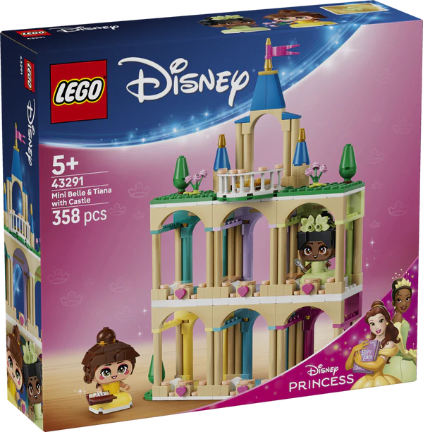 LEGO® Disney™ 43291 Mini Belle & Tiana with Castle