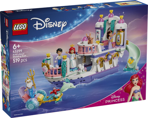 LEGO® Disney™ 43299 Ariel's Royal Wedding Boat