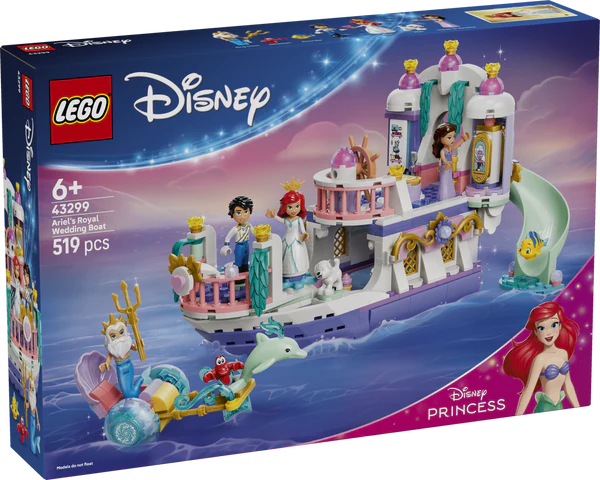 LEGO® Disney™ 43299 Ariel's Royal Wedding Boat