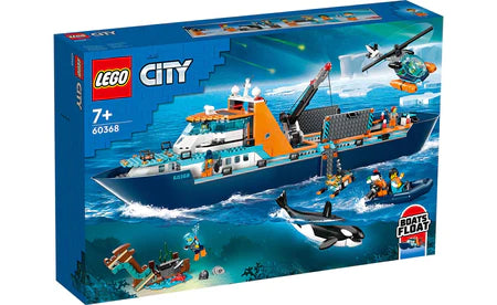 Lego boat best sale with shark