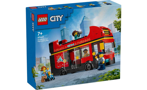 LEGO® CITY 60407 Red Double-Decker Sightseeing Bus