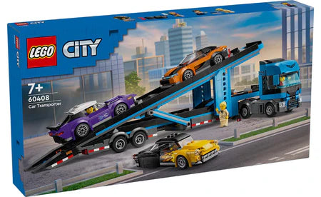 LEGO® CITY 60408 Car Transporter Truck with Sports Cars