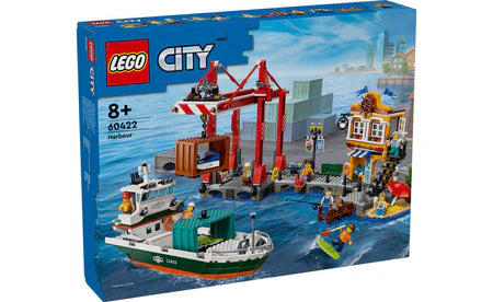 LEGO® CITY 60422 Seaside Harbour with Cargo Ship