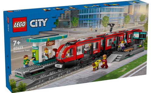 LEGO® City 60423 Downtown Streetcar and Station