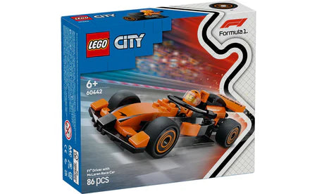LEGO® City 60442 F1® Driver with McLaren Race Car