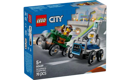 LEGO® City 60459 Aeroplane vs. Hospital Bed Race Car Pack