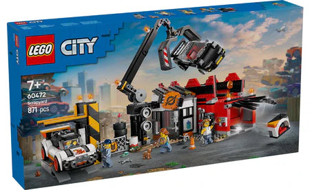 LEGO® 60472 City Scrapyard with Cars