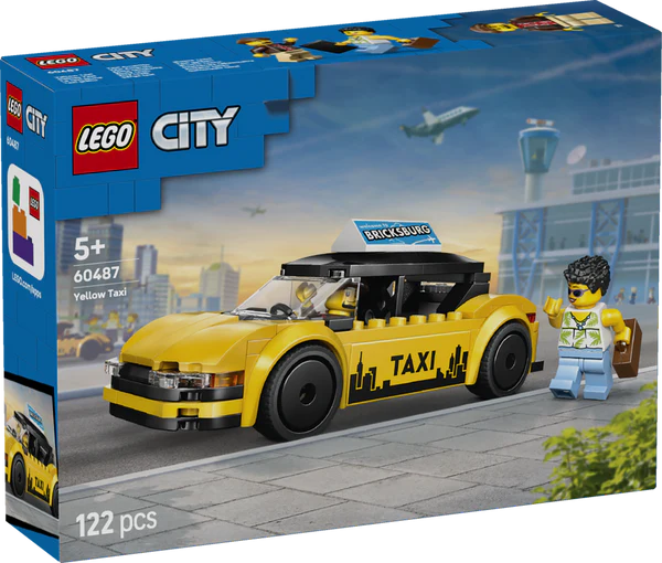 LEGO® City 60487 Yellow Taxi
