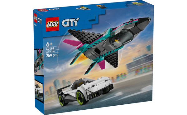 LEGO® City 60489 Jet vs. Car