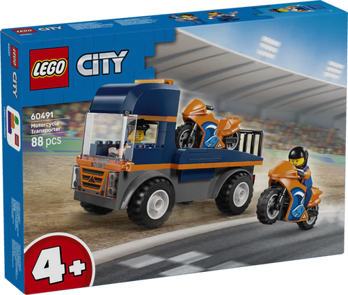 LEGO® City 60491 Motorcycle Transporter