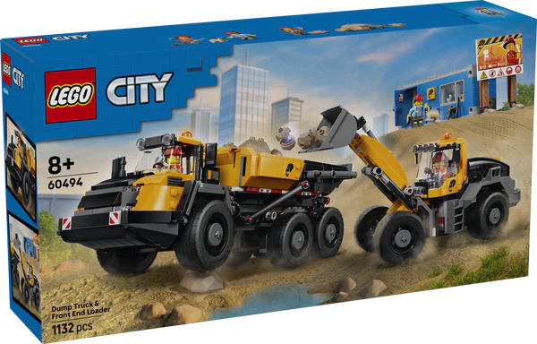 LEGO® 60494 City Dump Truck & Front End Loader