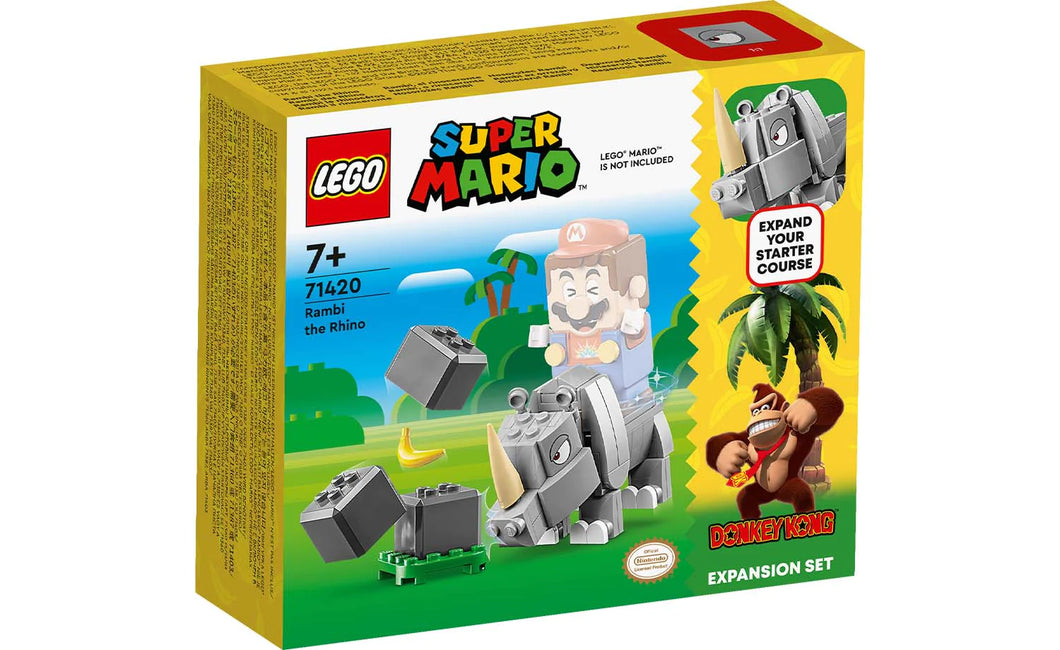 LEGO® Mario™ 71420 Rambi the Rhino Expansion Set